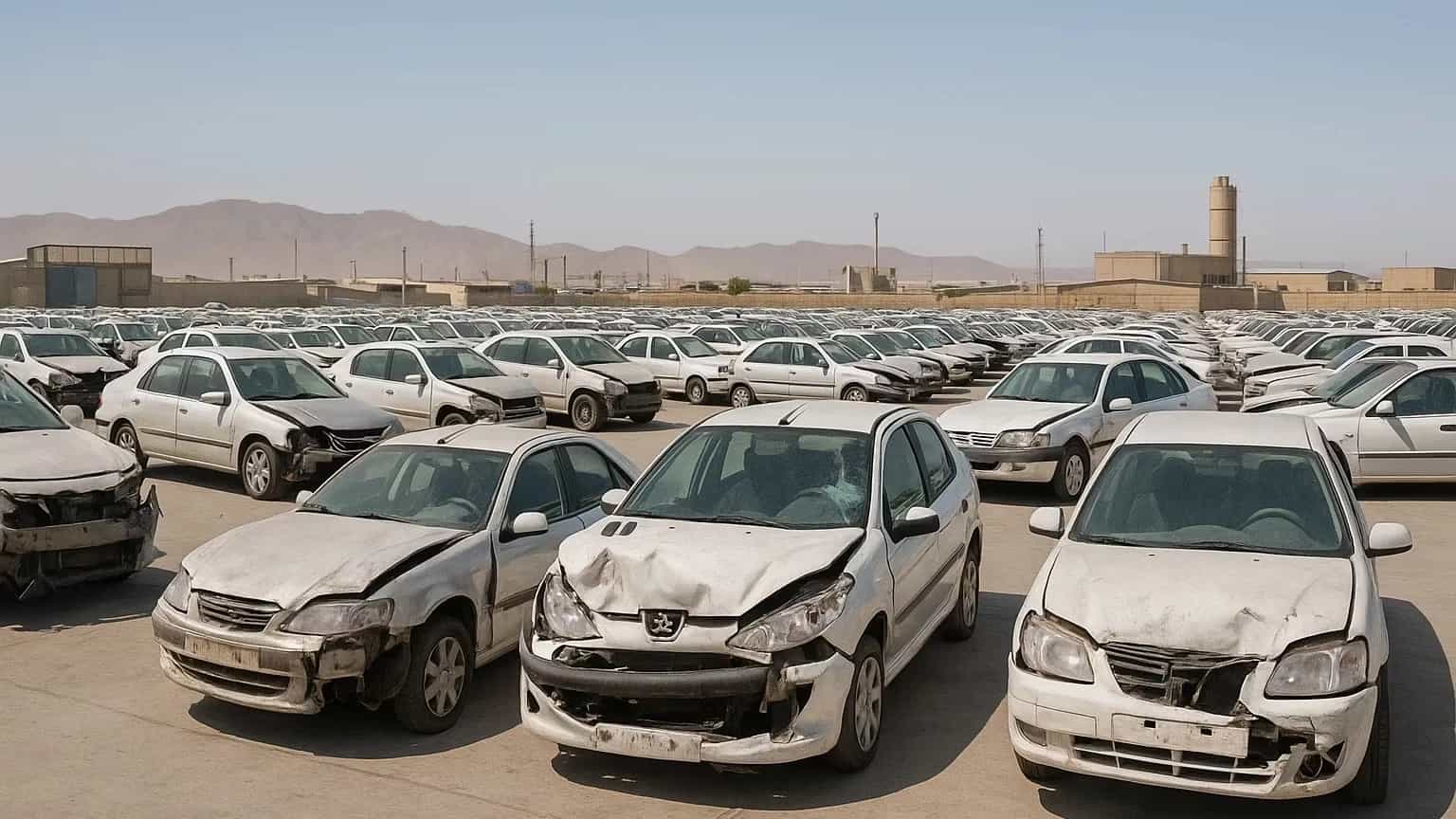 مشاوره خرید خودرو تصادفی در قم